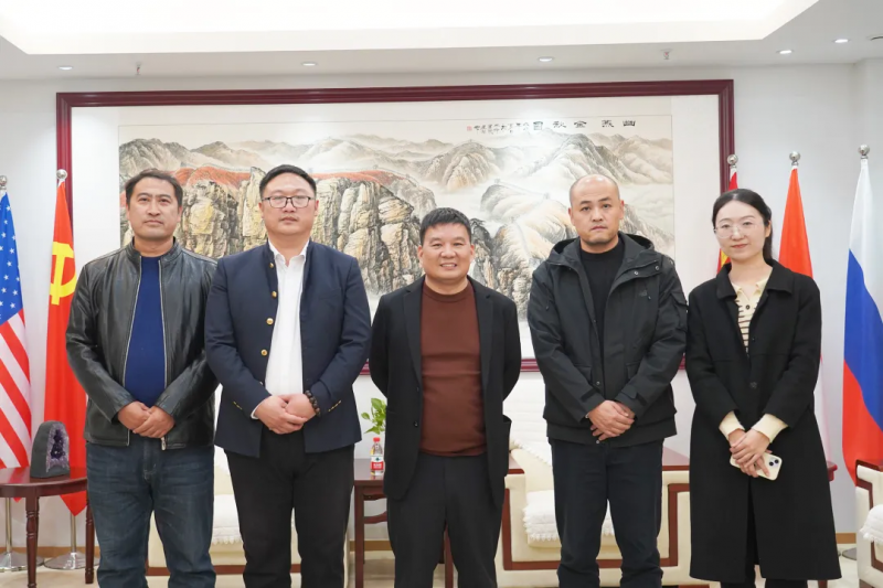 中巴国际商业联盟一行莅临登录入口参观考察